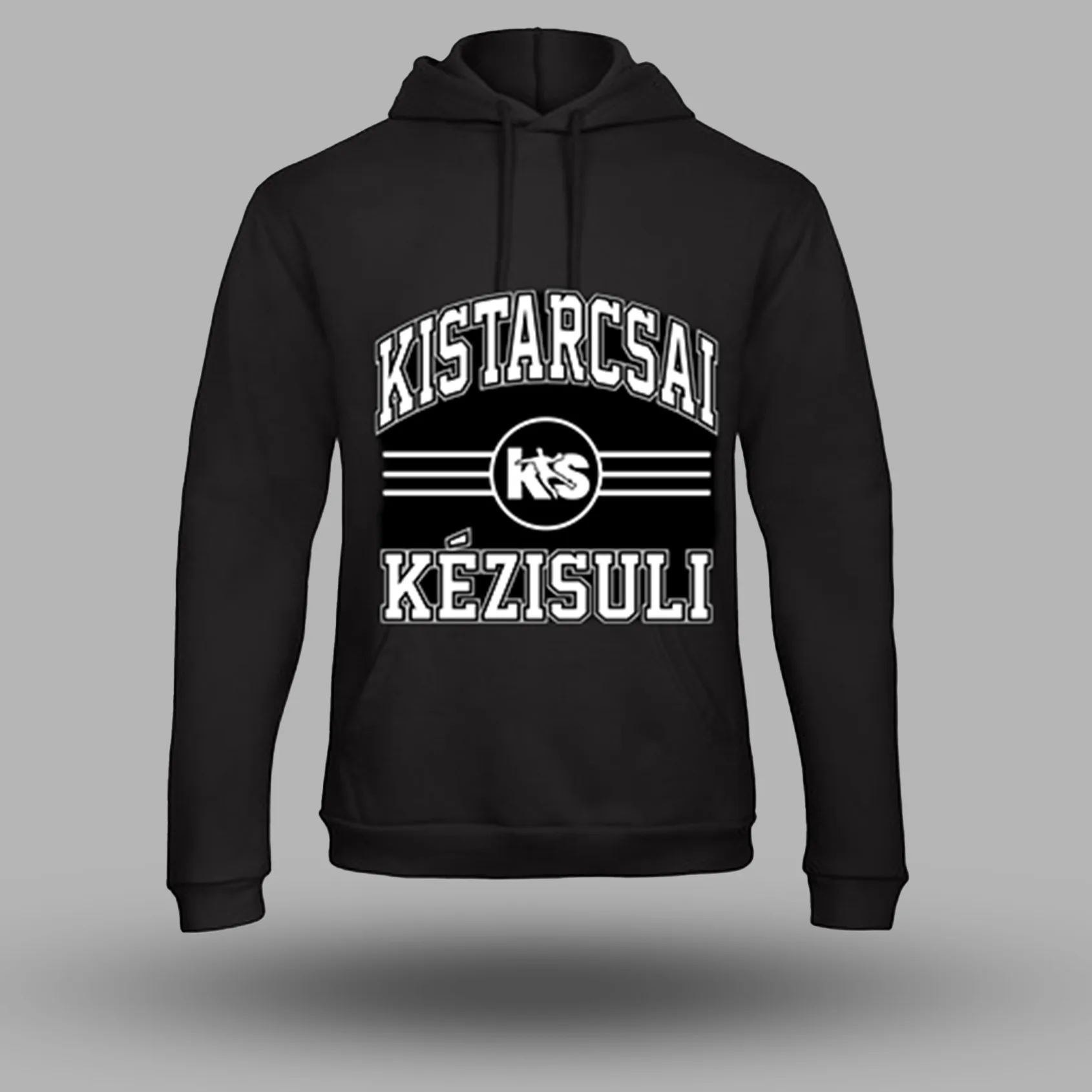 College felnőtt szurkolói fekete kapucnis pulóver Női